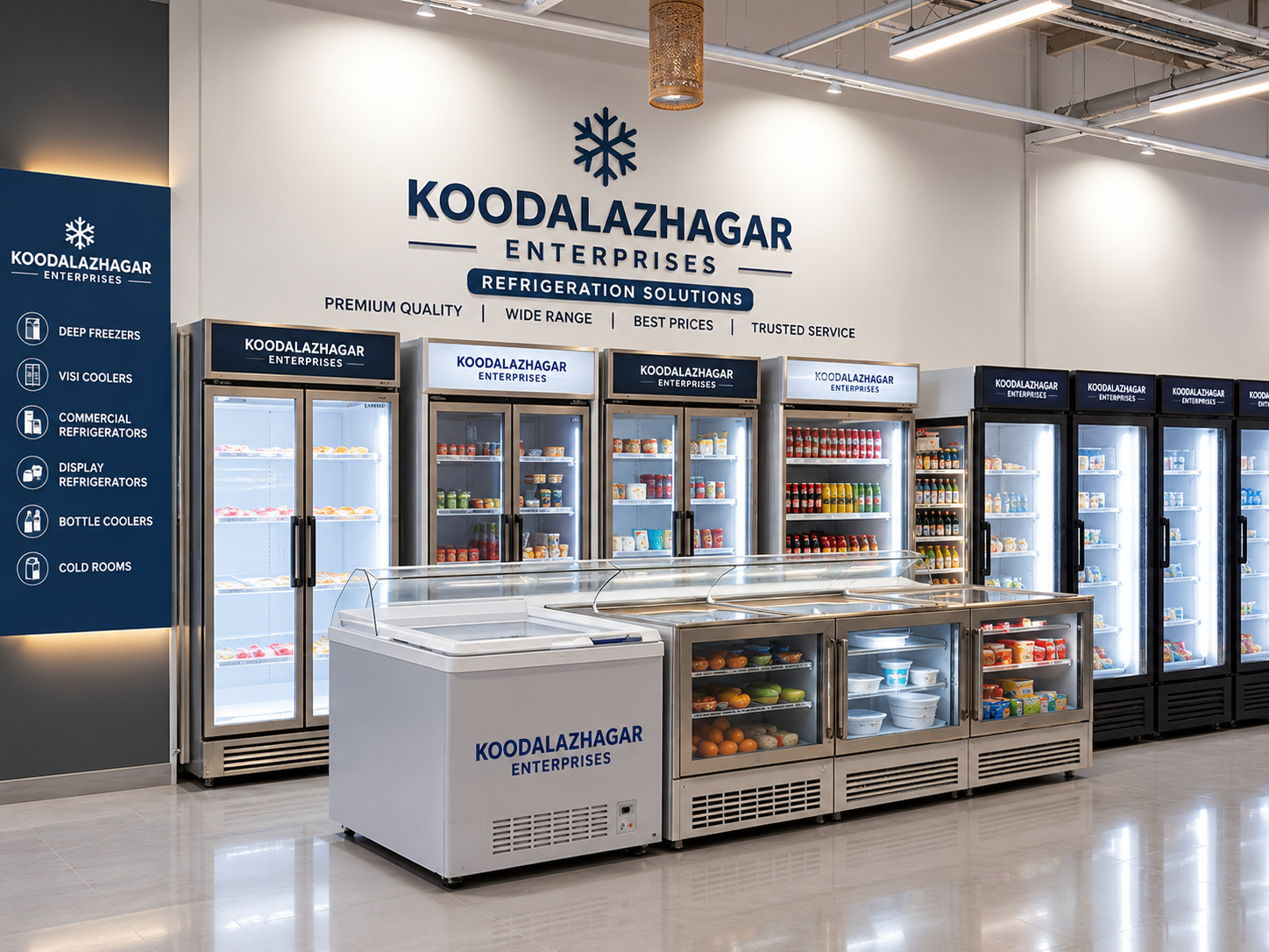 Koodalazhagar Enterprises - Refrigeration Solutions in Madurai